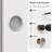 Sliding Closet Doors, White K-Panel MDF Barn Style Doors with Smooth Glide Hardware Kit and Handles for Bedroom, Closet & Laundry Room-114627907