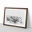London City Skyline Watercolour - Picture Frame Graphic Art Print-56739037-56739040