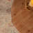 Drake Round Wood Coffee Table with Metal Legs