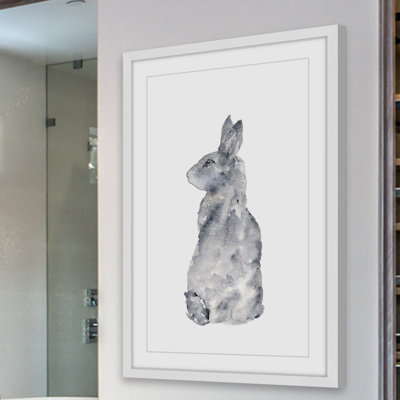 " Rabbit Silhouette " by Thimble Sparrow