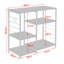 Midgard 90cm 5 Shelf Shelving Unit-357441292