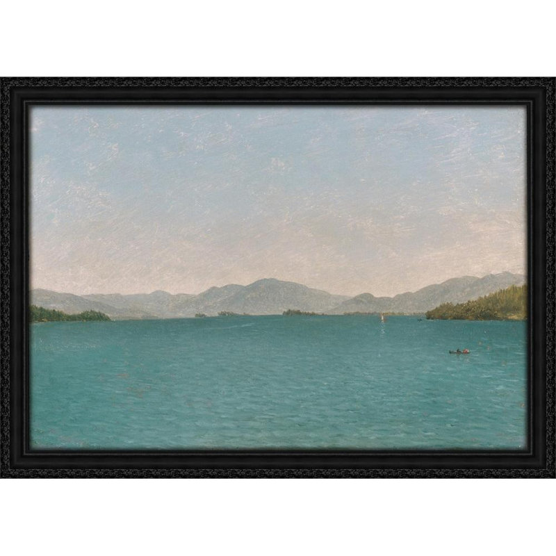 Lake George, Free Study (1872), H 28 po x l 39 po