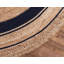 Tapis brun clair tressé à la main Ayako Southwestern-40279018