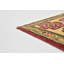 Tapis de zone en laine rouge 3 pi 3 po x 4 pi 10 po one-of-kind main-noué la Alayna