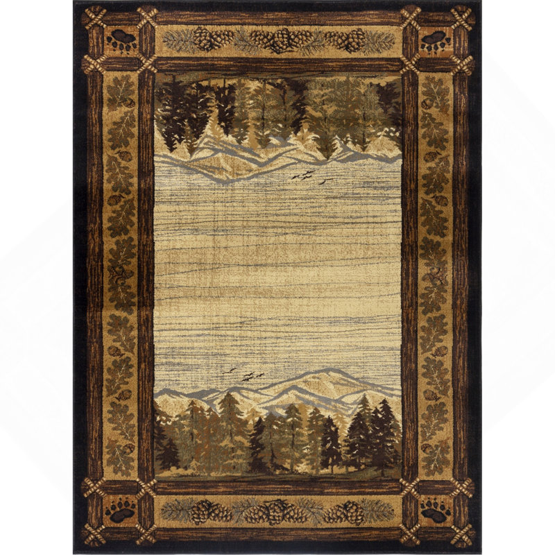 Lodge Area Rug, Rectangle 7'10" x 10'3"