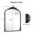 Vintage Metal Wall Mirror – Ornate Antique Vanity Mirror with Iron Frame-736226608-736226615
