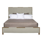 Thom Filicia Home Chatfield California King Upholstered Low Profile Panel Bed