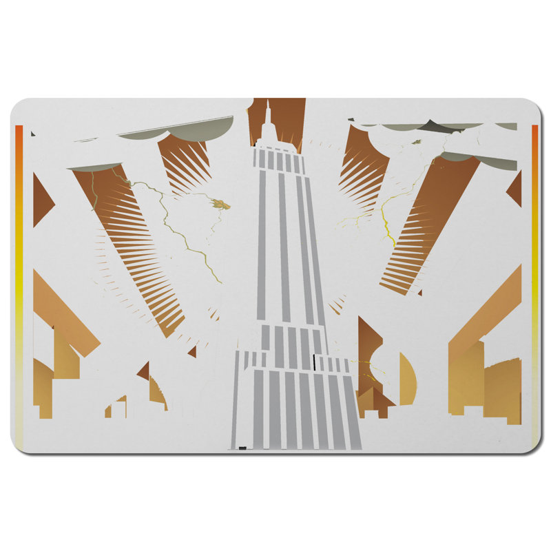 Shanell Wood, Polyester No Pattern Rectangle Placemat