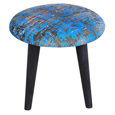 Patchwork Accent Stool