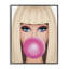 «Blonde Girl & Bubblegum Grey», estampe numérique par Nataly White-107873362-111733941