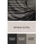 Art mural horizontal gris rayé gris anthracite-664305085