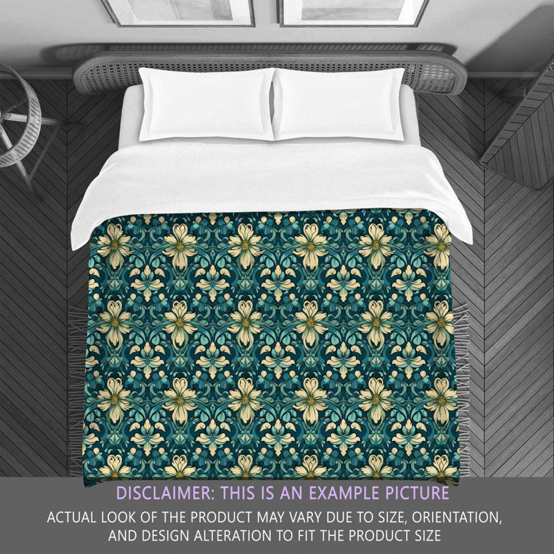 Machine Printed Comforter, Queen Comforter