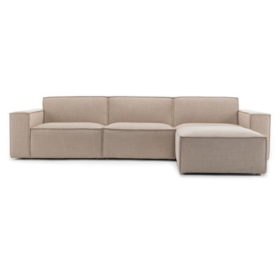 Canapé modulaire avec repose-pieds mobile 4 pièces Shonnard