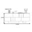 Buffet luxueux et moderne