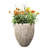 12.6" Kai Blow Mold Planter, 2-pack