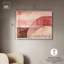 «Faded Crimson Canvas Modern Boho Abstract» par-1412551557-1412551565