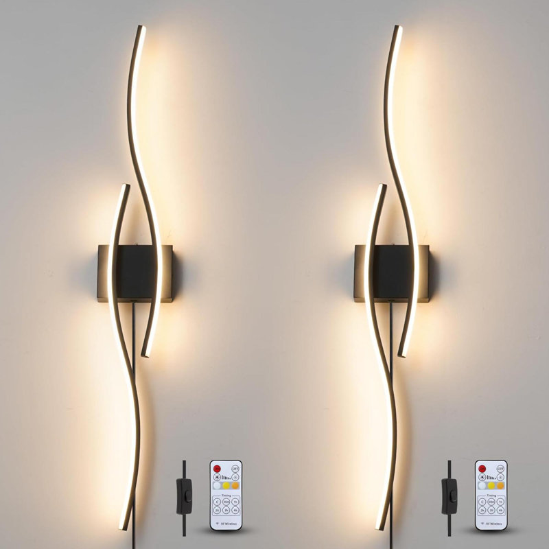 Schepp Candle Wall Light, 27.56" H x 2.36" W x 4.33" D