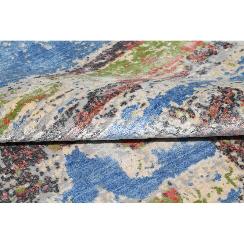 Abstract Area Rug, Rectangle 9' x 12'
