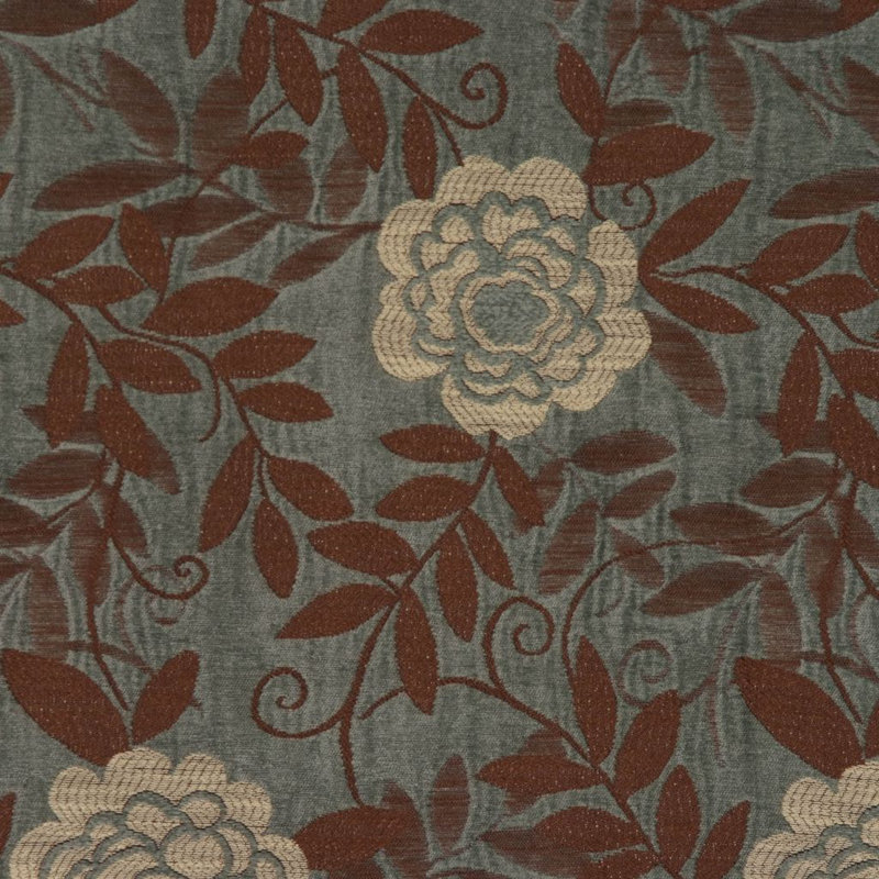 Allure Fabric, Brown/Gray