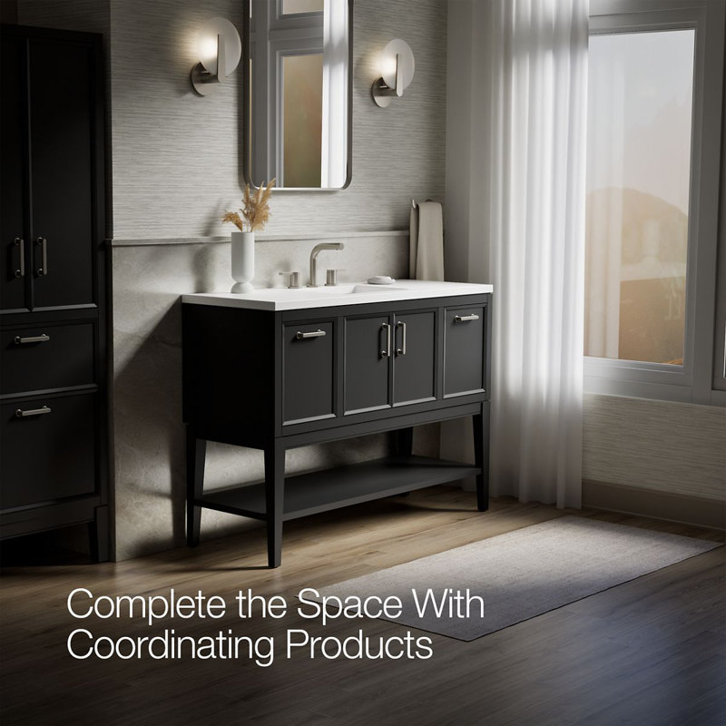 Winnow 48-In Bathroom Vanity Set, Slate Gray