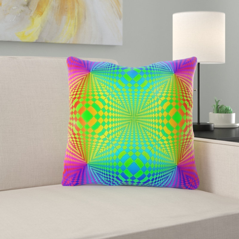 Coussin décoratif à motif, Intérieur