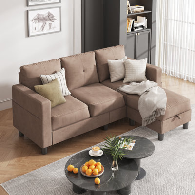 76.4'' Upholstered Sofa Chaise