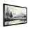 «Western Mountains Winter Charm I», impression de paysage de montagne