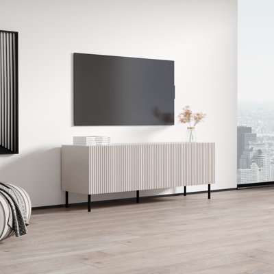 Blenda 59.3" Modern TV Stand with Matte Finish