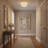 Abra Silk Screen White Inside Clear Outside Glass Diffuser And White Linen Fabric Shade Flush Mount-1058575646