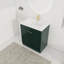 Meuble-lavabo sur pied simple 30 po avec comptoir en résine-1408716575
