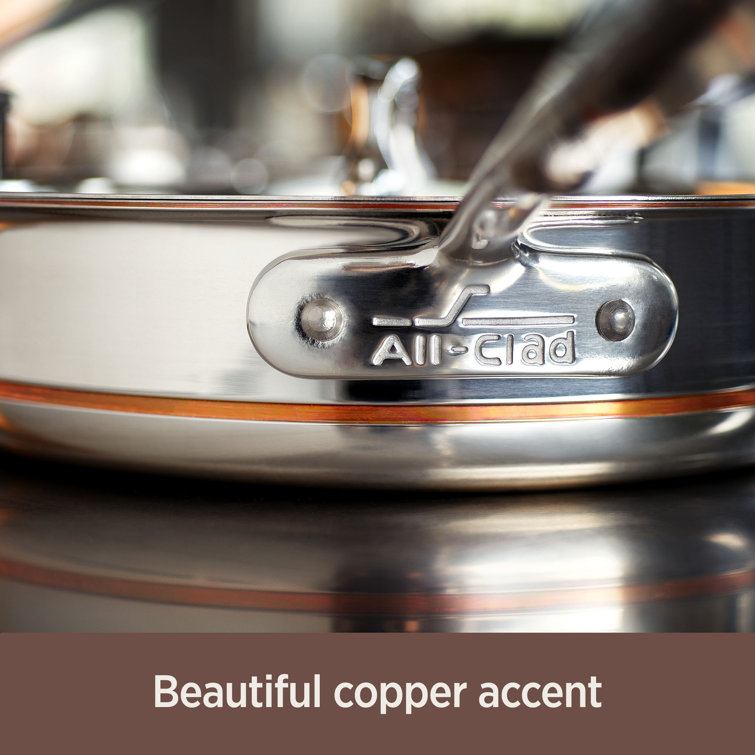 All Clad Copper Core 10pc Cookware Set