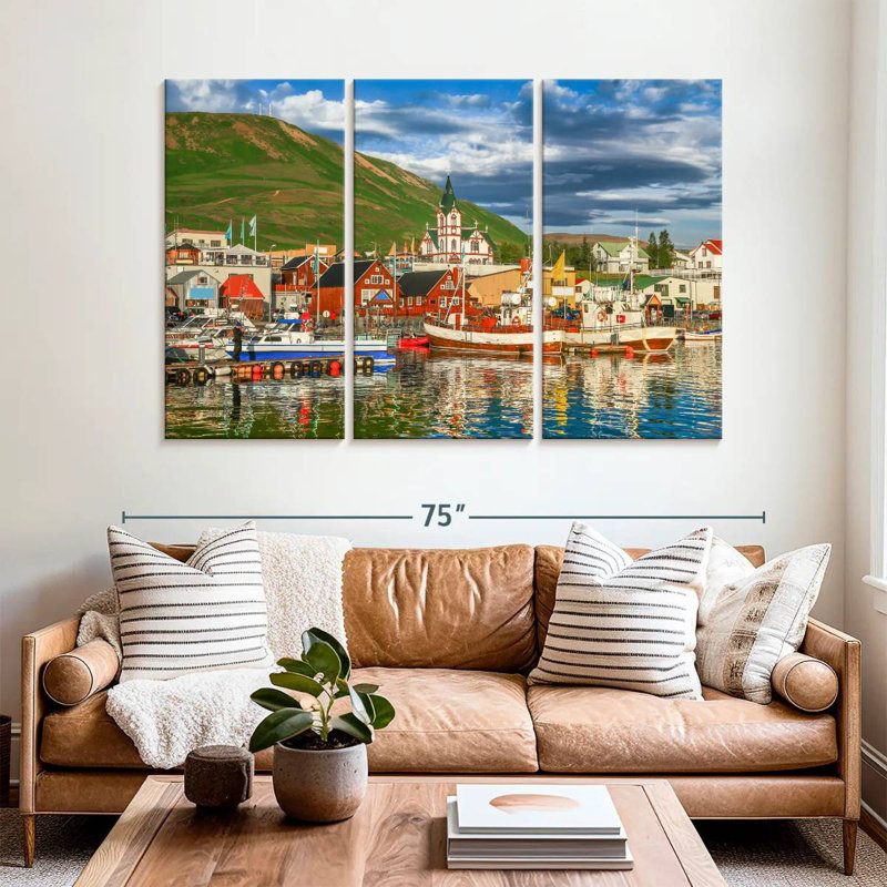 Port Gillard Husavik, H 42 po x l 65 po