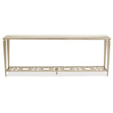 Caracole Classic 77 in. Glass Console Table