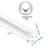 T8 4FT LED Integrated Frosted Shop Light