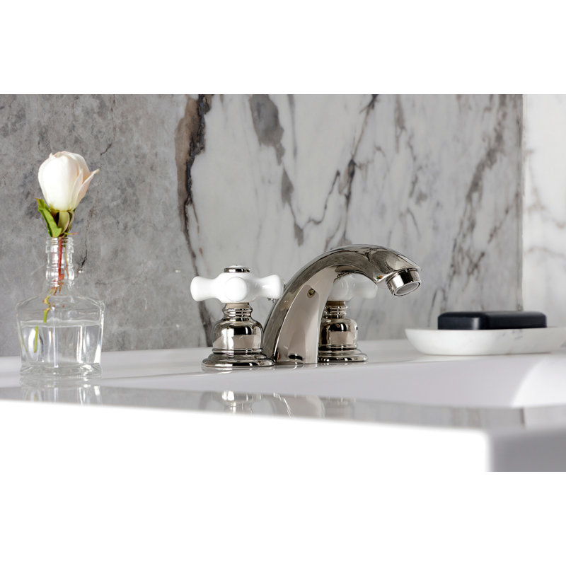 Robinet de salle de bain Kingston, Nickel poli
