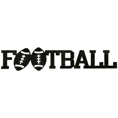 Football Word Wall Décor