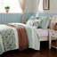 Literie en coton, double / grand, 6 pièces, réversible avec coussins double / grand, courtepointe, décoratif-118650054-118650055