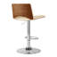 Tabouret de bar chromé réglable Xienna
