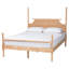 Lit plateforme à baldaquin Baxton Studio Caliana-2020349402-2020349403