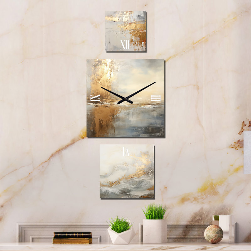 Jhalia Metal Wall Clock