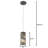 Flow 1-Light Cylinder Mini Pendant - Steel-1494428026