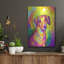 Red Barrel Studio «Pop Art Dachshund» par Furbaby Affiliates, art mural en métal-373107814
