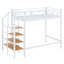 Lit mezzanine simple pour enfants Alysse