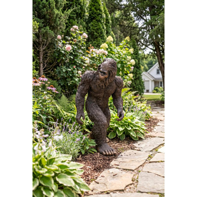 Statue yéti de jardin Bigfoot