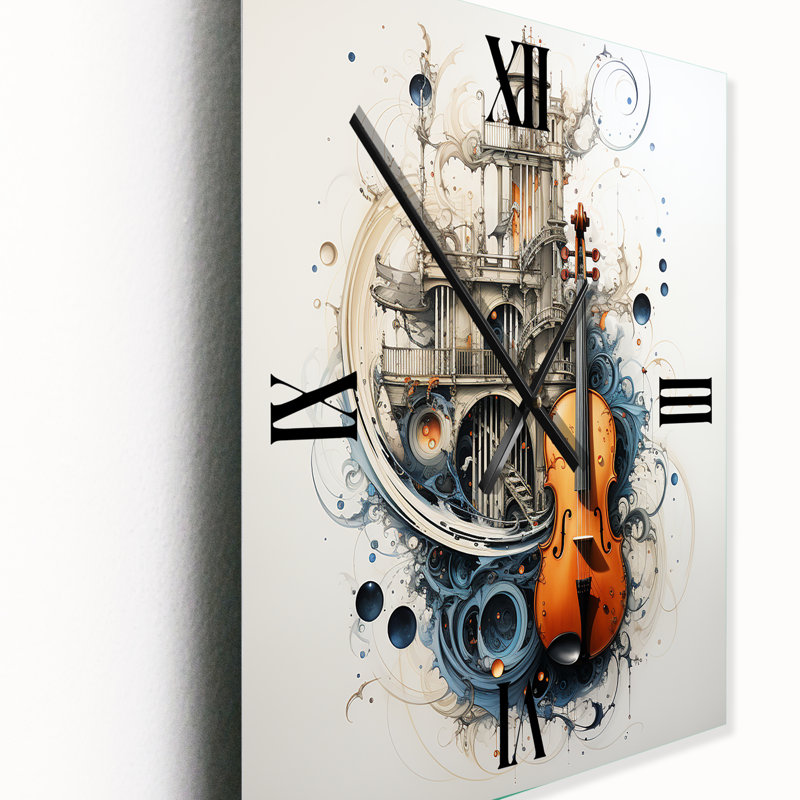 Horloge murale Harmonious Melody In This - Music, Médium