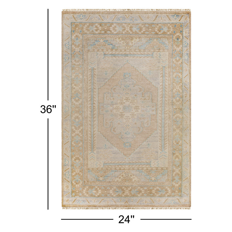Yanna Oriental Indoor Rug, Rectangle 2' x 3'