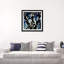 « bokeh blue i », impression sur toile-73170136-73170134-73170135