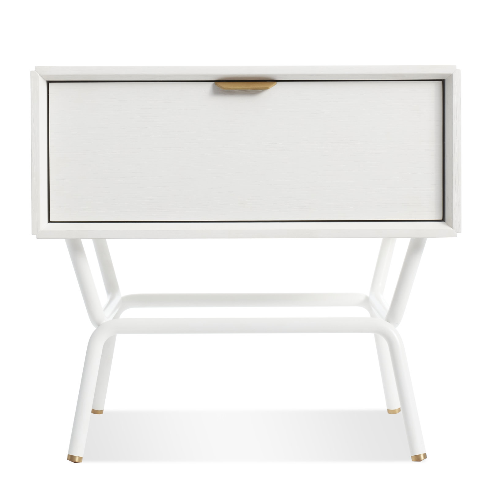 Dang 1 - Drawer Nightstand, White