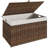 Boho Wicker Storage Trunk,Storage Basket,Bavan Rattan Basket-1058241590
