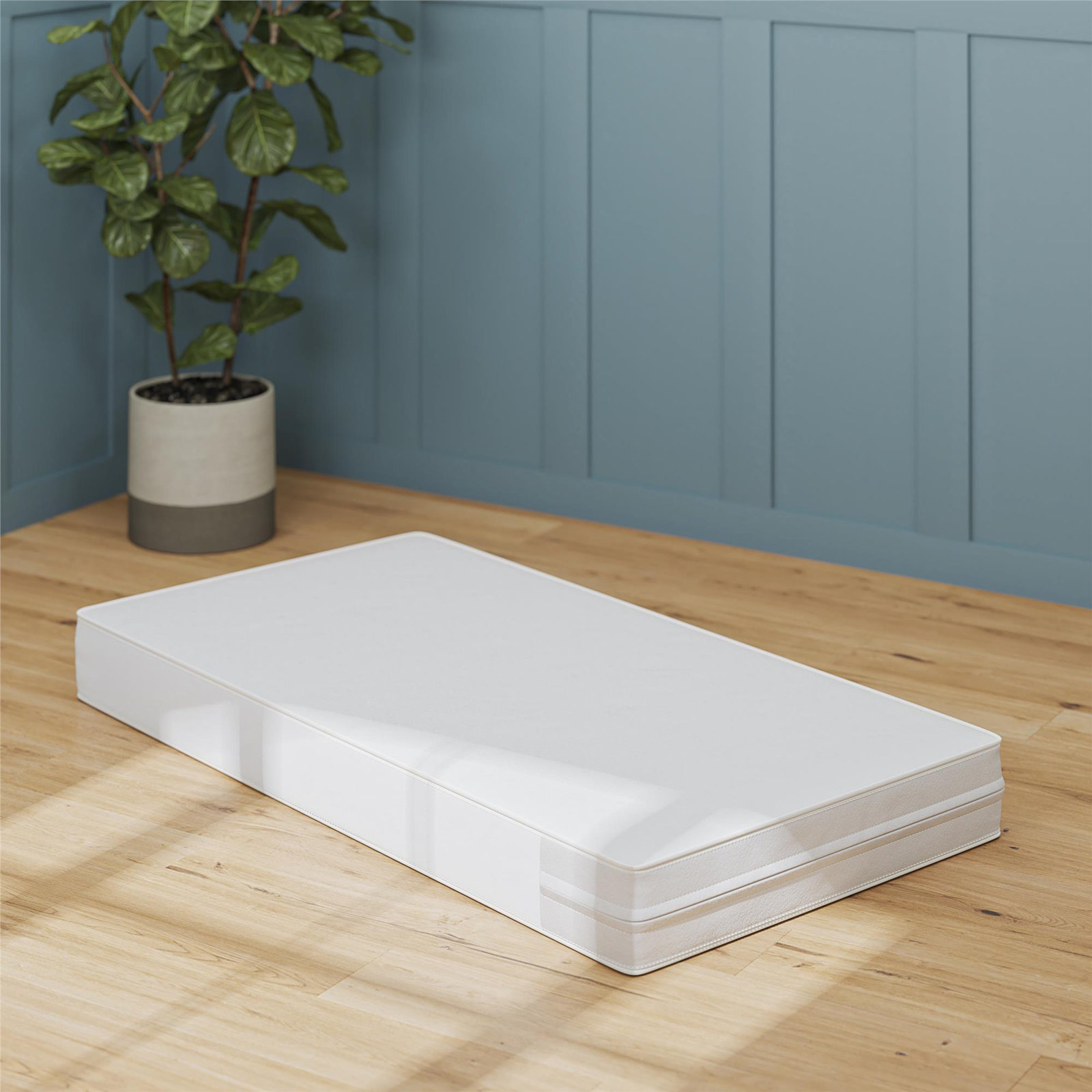 Sumpter Heavenly Dreams Crib and Toddler Bed Mattress, White